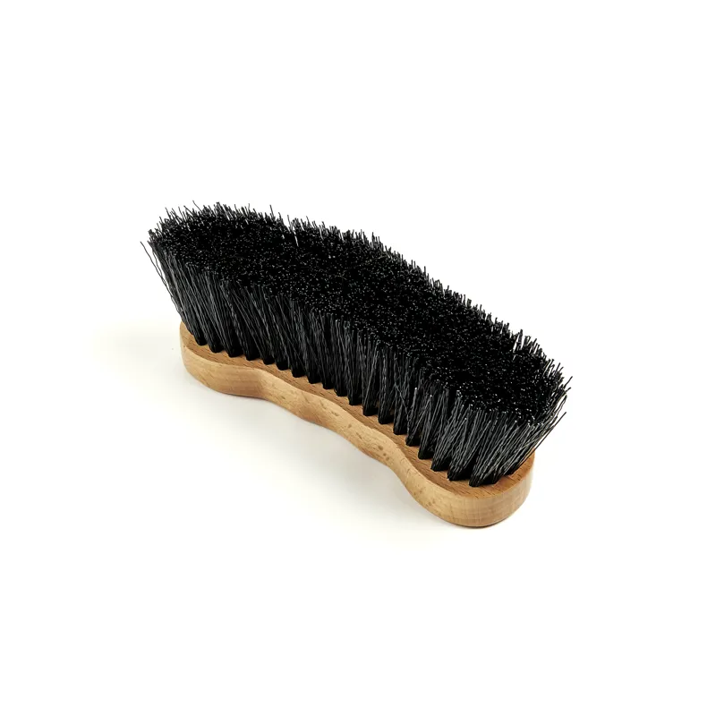 Shires EZI-GROOM Premium Dandy Brush - Wood-1